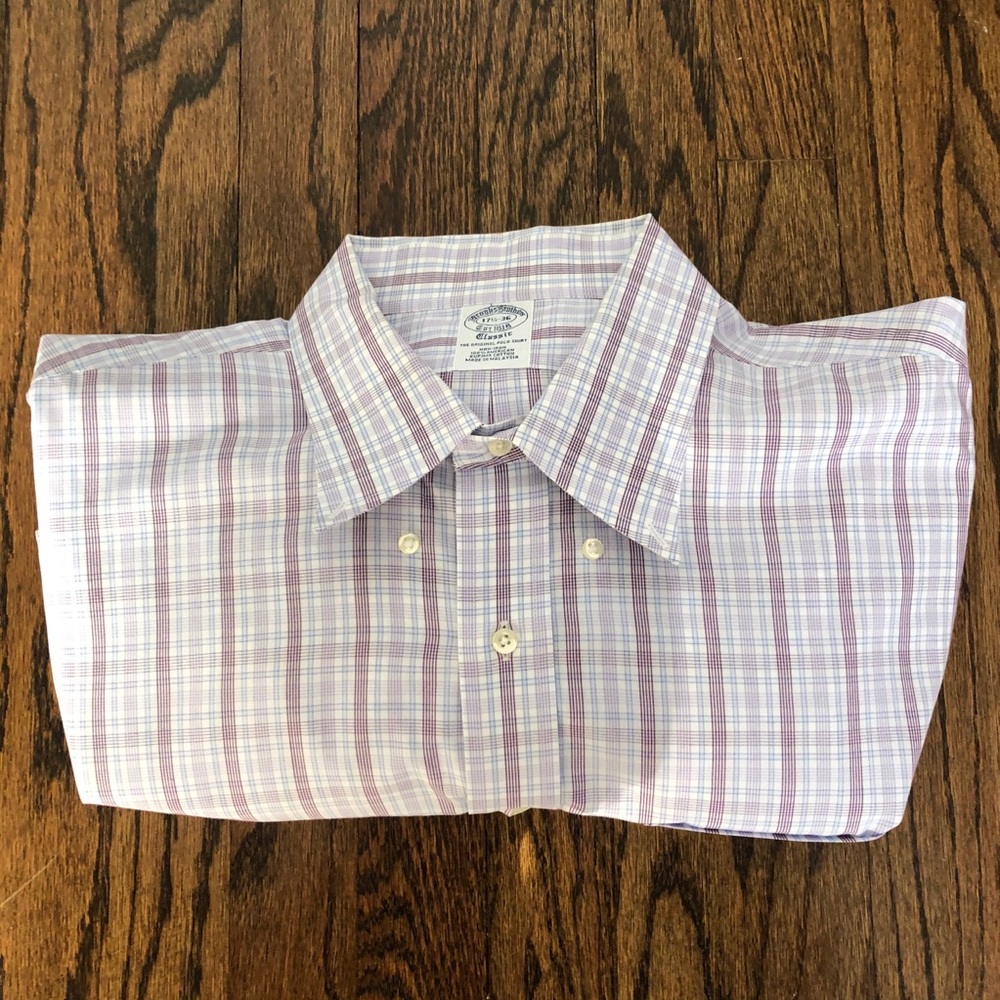 Brooks Brothers Plaid Button Down